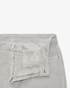 7/8-Cordhose aus Baumwoll-Mix