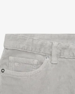 7/8-Cordhose aus Baumwoll-Mix