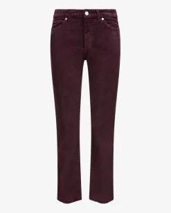 7/8-Cordhose aus Baumwoll-Mix