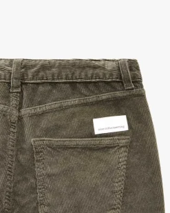 7/8-Cordhose aus Baumwoll-Mix