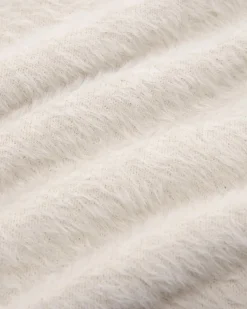 Crop Eyelash Strickshirt