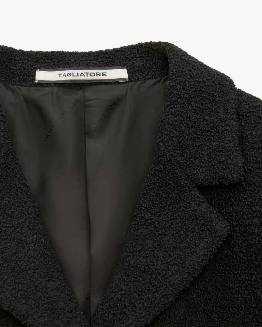 Daria Bouclé-Blazer aus Schurwoll-Mix