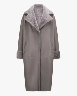 Delfina Wende-Lammfellmantel