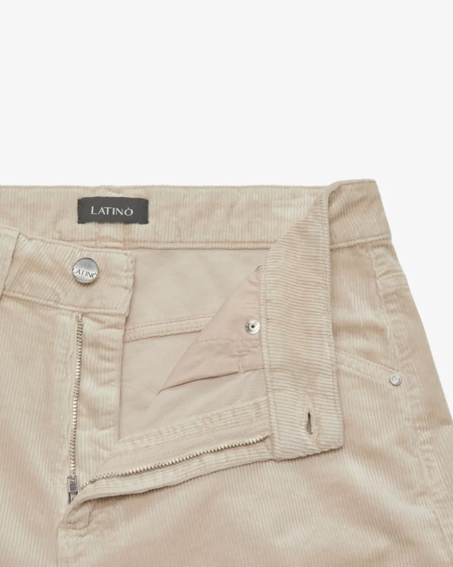 Diana Cordhose aus Baumwoll-Mix