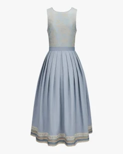 Dirndl lang mit Schürze