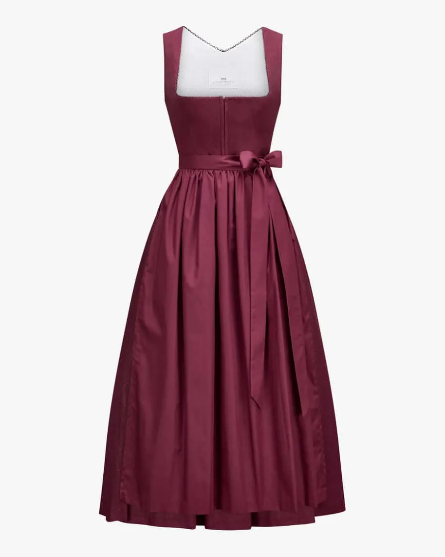 Dirndl lang mit Schürze