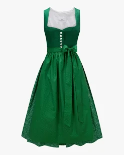 Dirndl lang mit Schürze