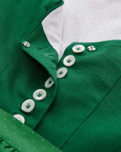 Dirndl lang mit Schürze