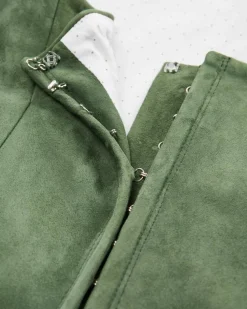 Dirndl lang mit Schürze