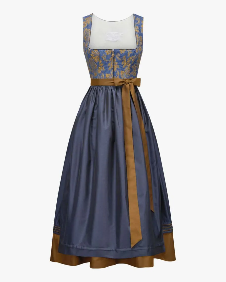 Dirndl lang mit Schürze