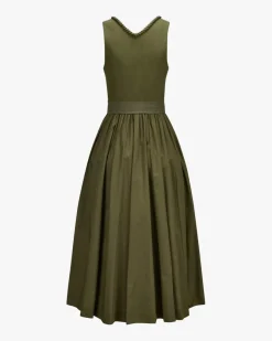 Dirndl lang mit Schürze