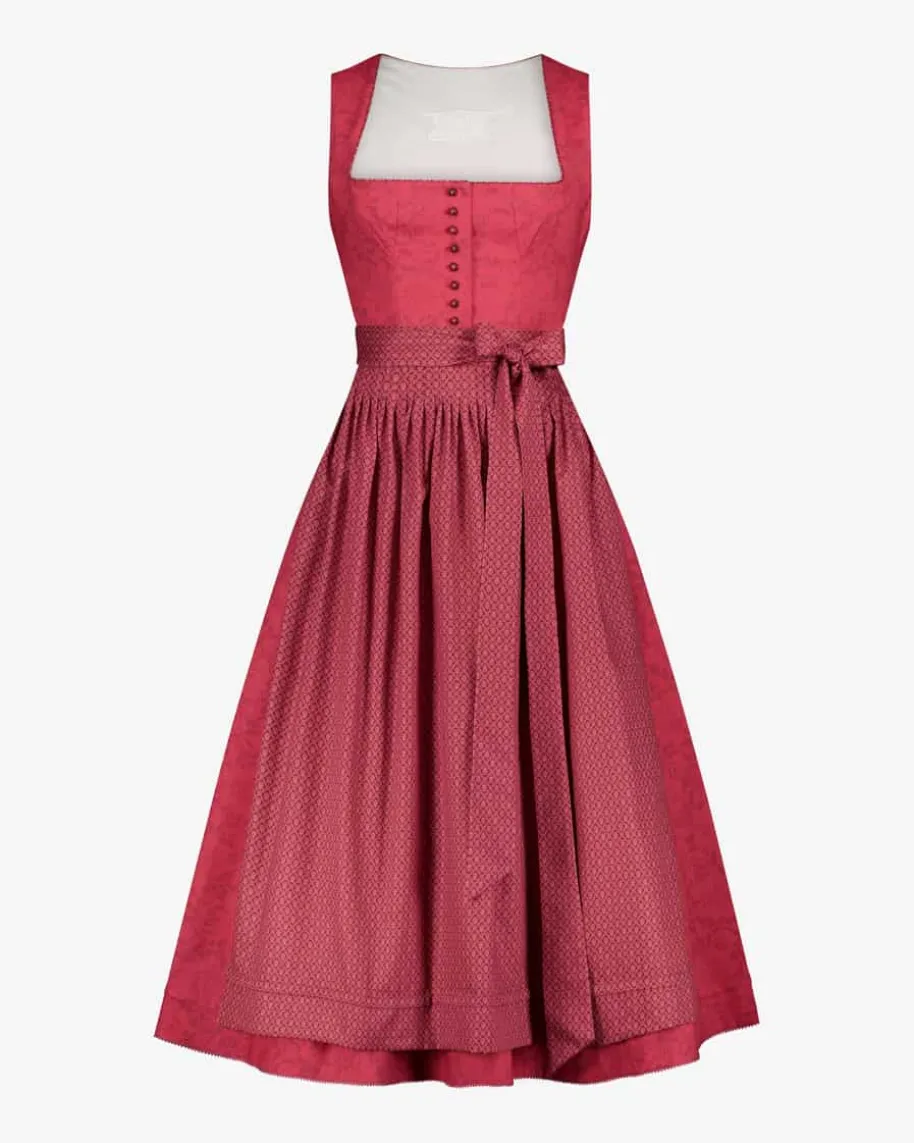 Dirndl lang mit Schürze