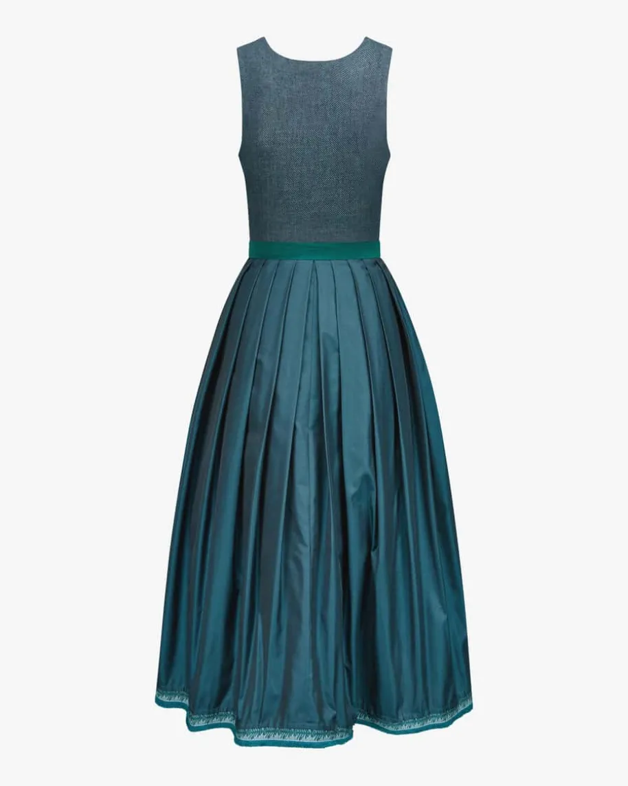 Dirndl lang mit Schürze