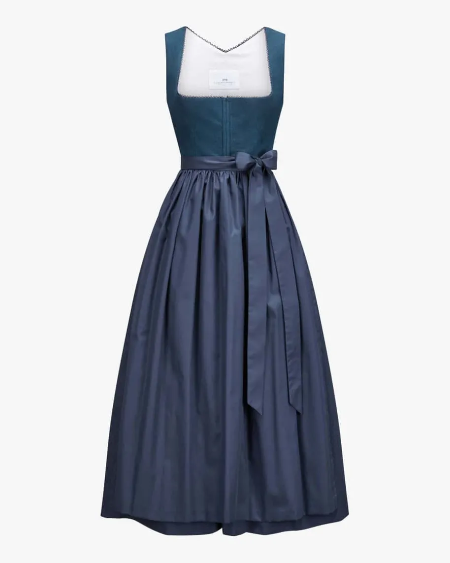 Dirndl lang mit Schürze