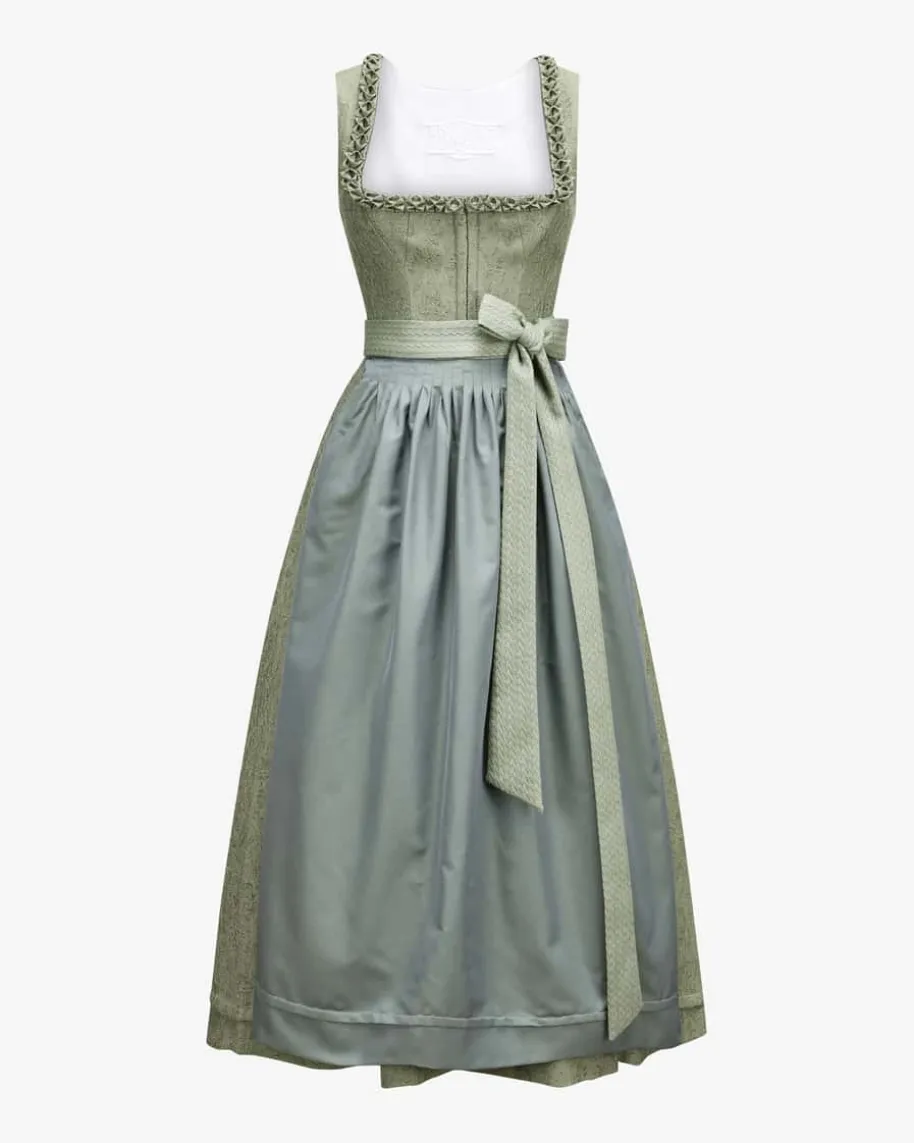 Dirndl lang mit Schürze