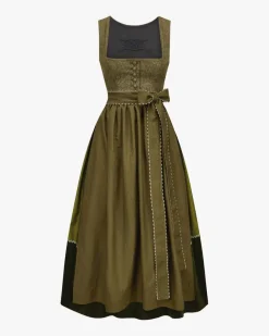Dirndl lang mit Schürze