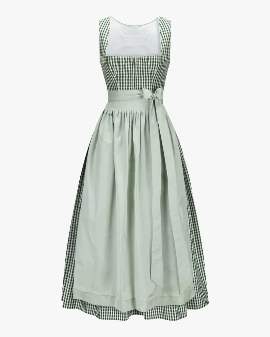 Dirndl lang mit Schürze