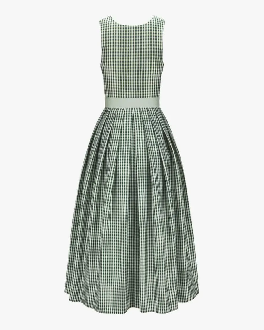 Dirndl lang mit Schürze