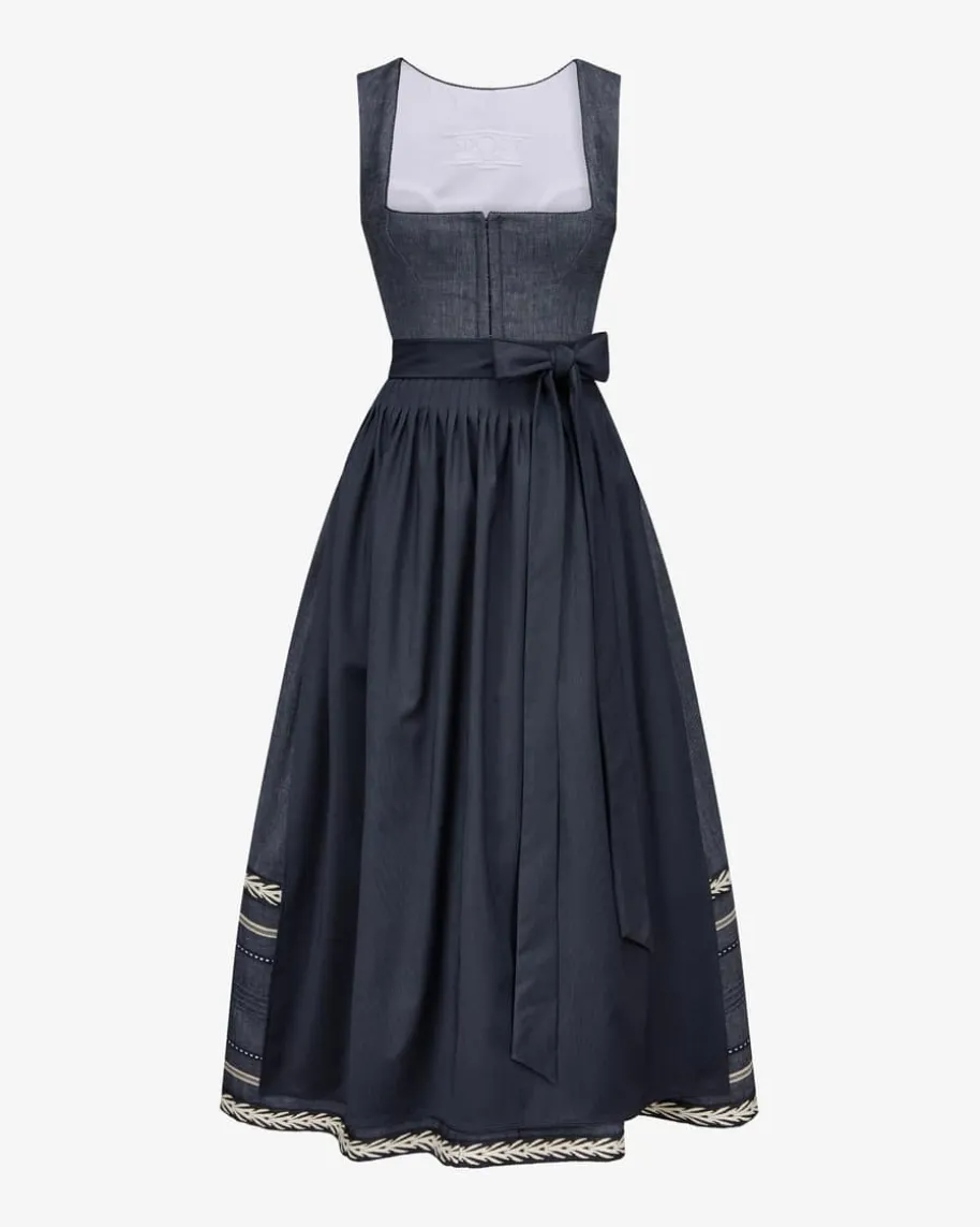 Dirndl lang mit Schürze