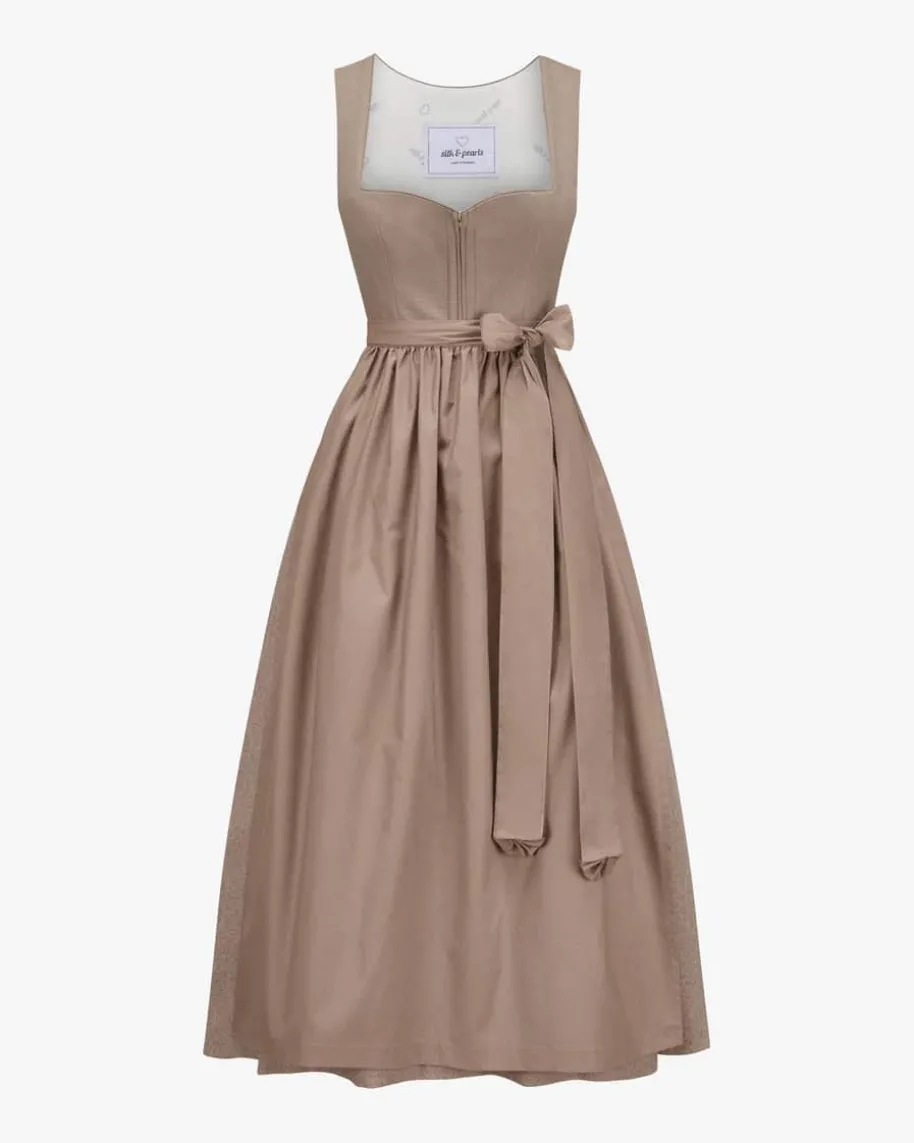 Dirndl midi mit Schürze