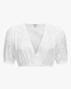 Dirndlbluse Semi-Transparent