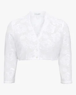 Dirndlbluse Semi-transparent