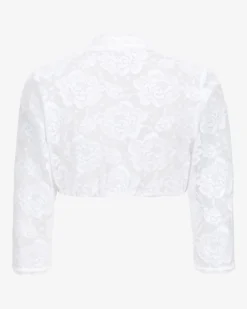 Dirndlbluse Semi-transparent