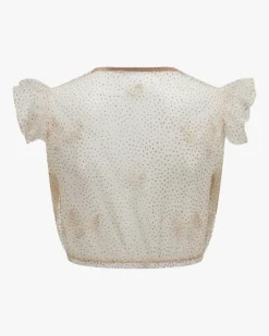 Dirndlbluse Semi-Transparent