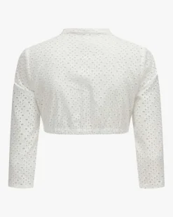 Dirndlbluse Semi-Transparent