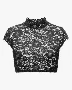 Dirndlbluse semi-transparent