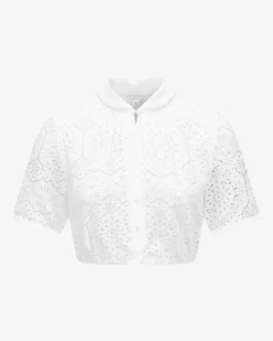 Dirndlbluse Semi-Transparent