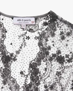 Dirndlbluse Transparent