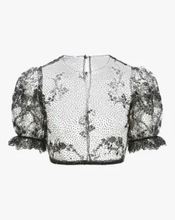 Dirndlbluse Transparent