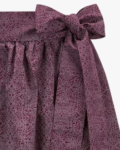 Dirndlschürze lang aus Baumwolle