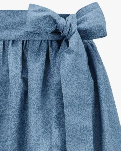 Dirndlschürze lang aus Baumwolle