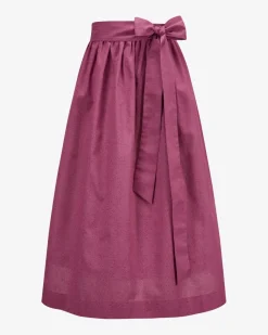 Dirndlschürze lang aus Baumwolle