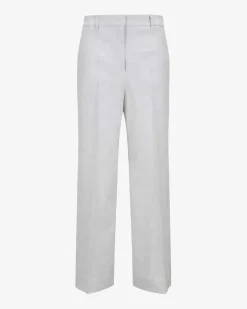 Domenica Hose aus Leinen-Mix