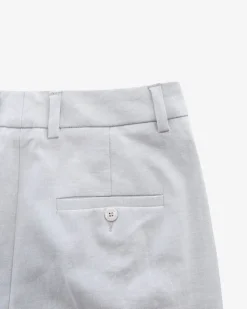 Domenica Hose aus Leinen-Mix