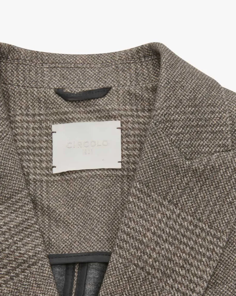 Doppelreiher-Blazer aus Baumwoll-Mix