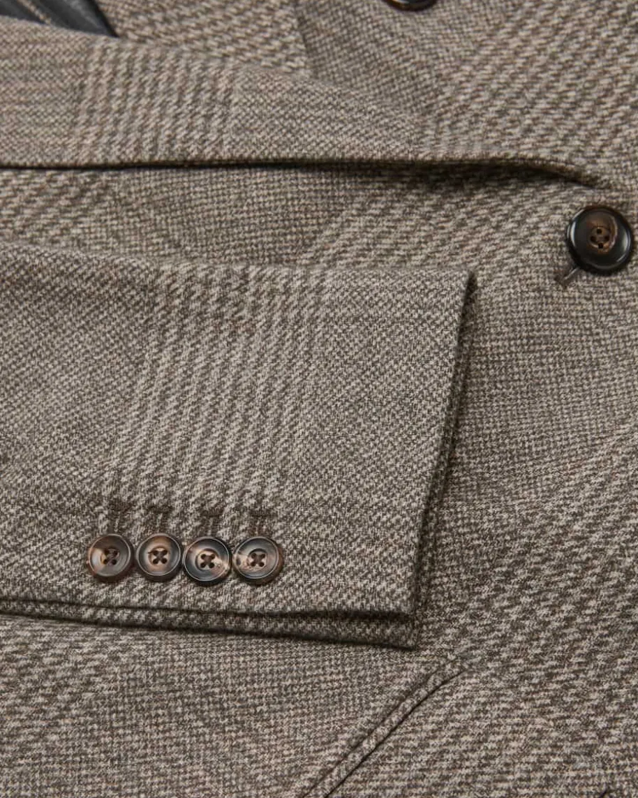 Doppelreiher-Blazer aus Baumwoll-Mix