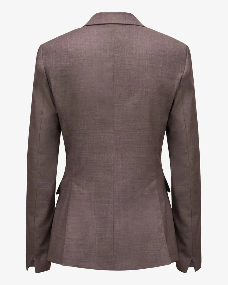 Doppelreiher-Blazer aus Schurwolle