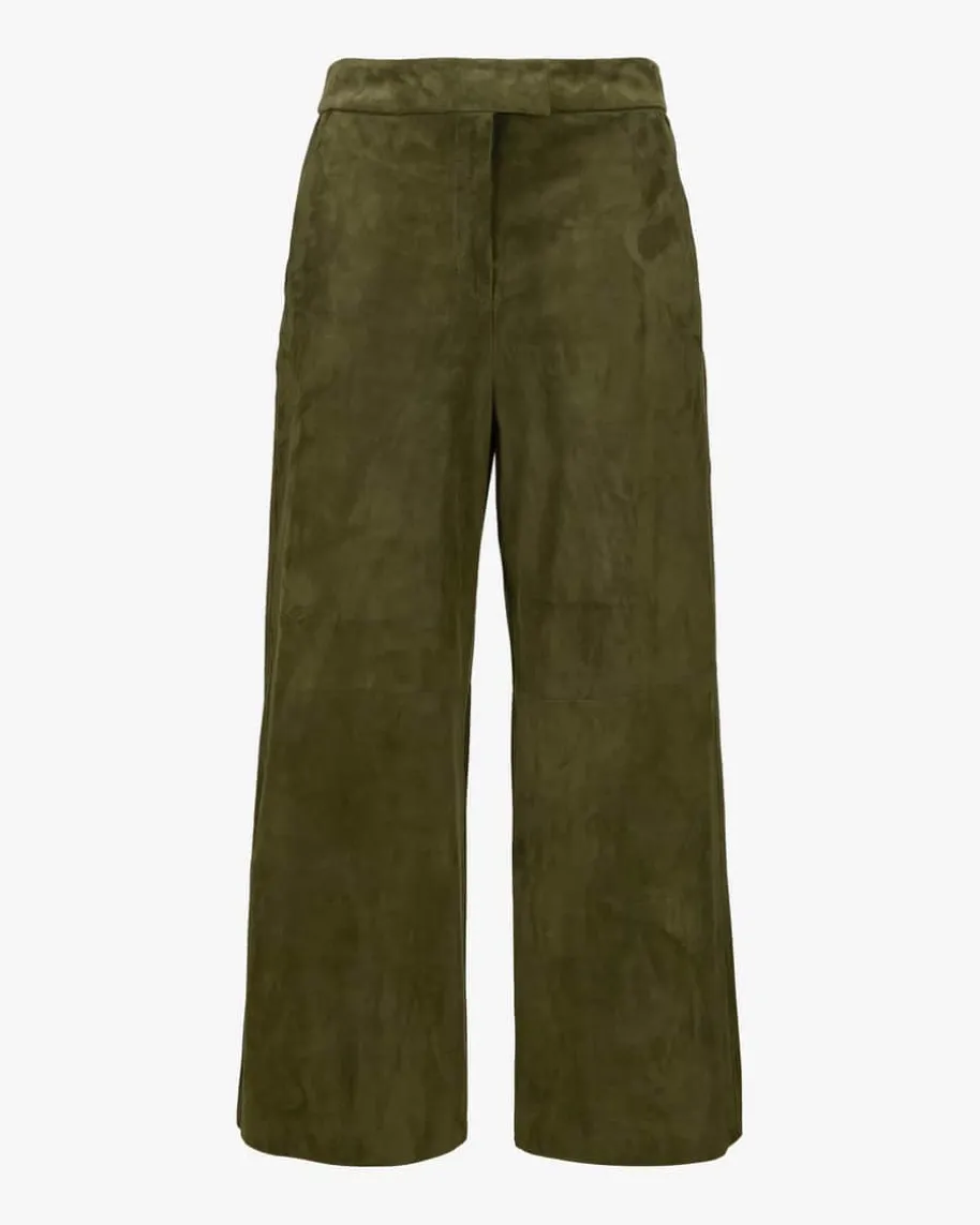 Elon 7/8-Hose aus Leder