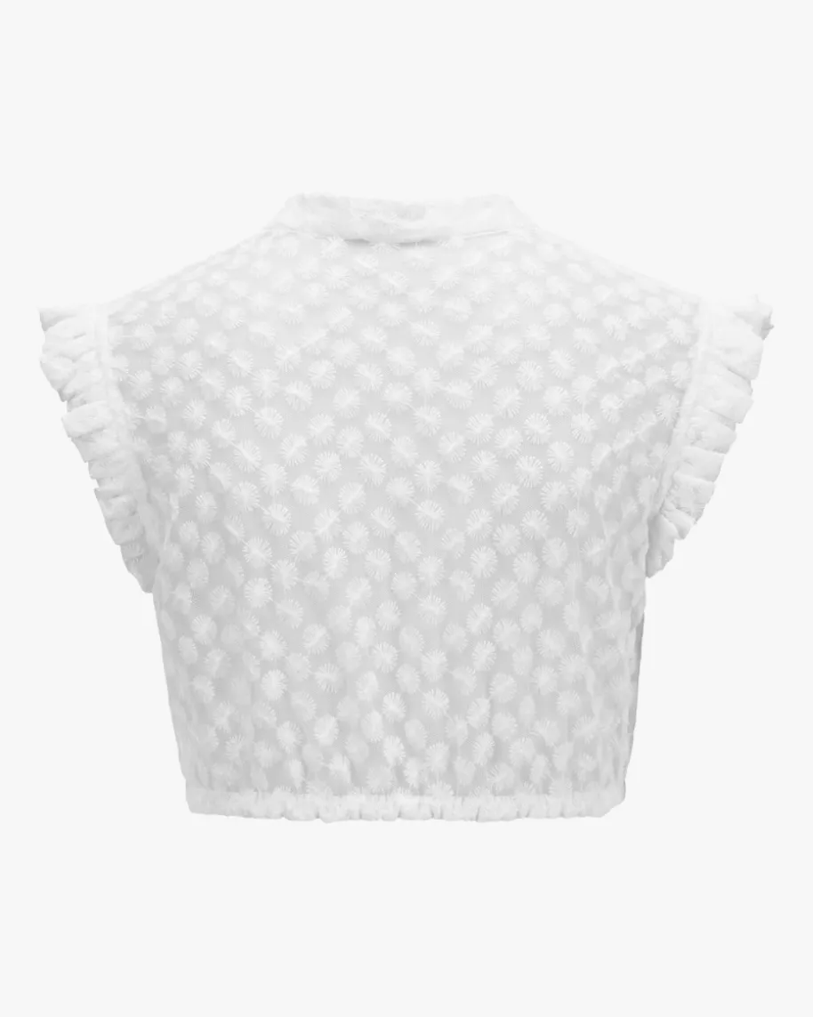 Emma Dirndlbluse Semi-Transparent