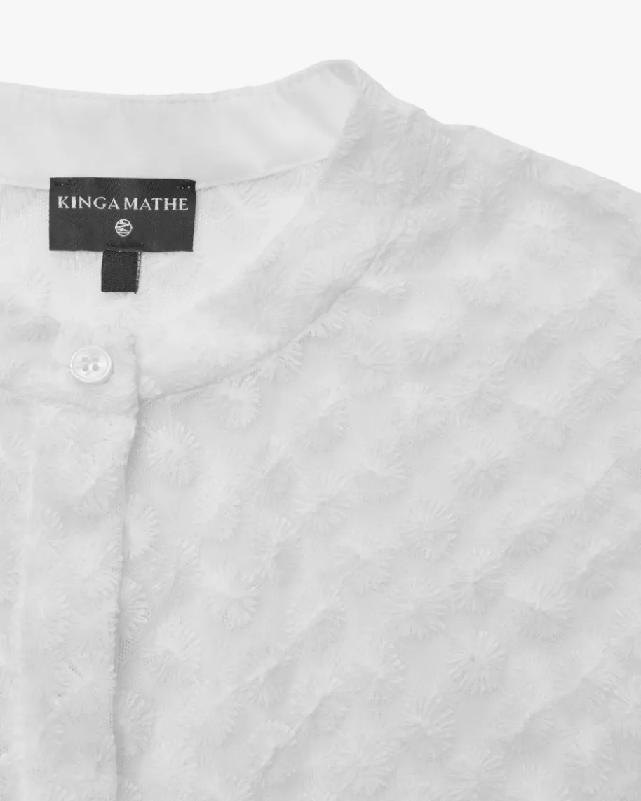 Emma Dirndlbluse Semi-Transparent