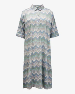 Fancy Seiden-Blusenkleid