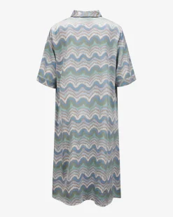 Fancy Seiden-Blusenkleid