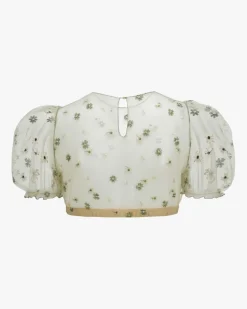 Florentina Dirndlbluse Semi-Transparent