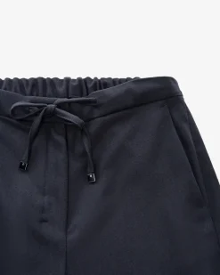 Floria 7/8-Hose aus Schurwolle