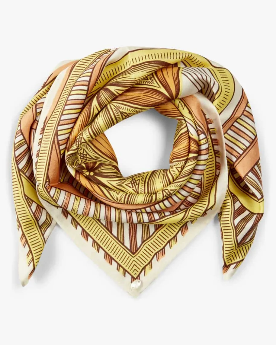 Flower of Life Seidentuch