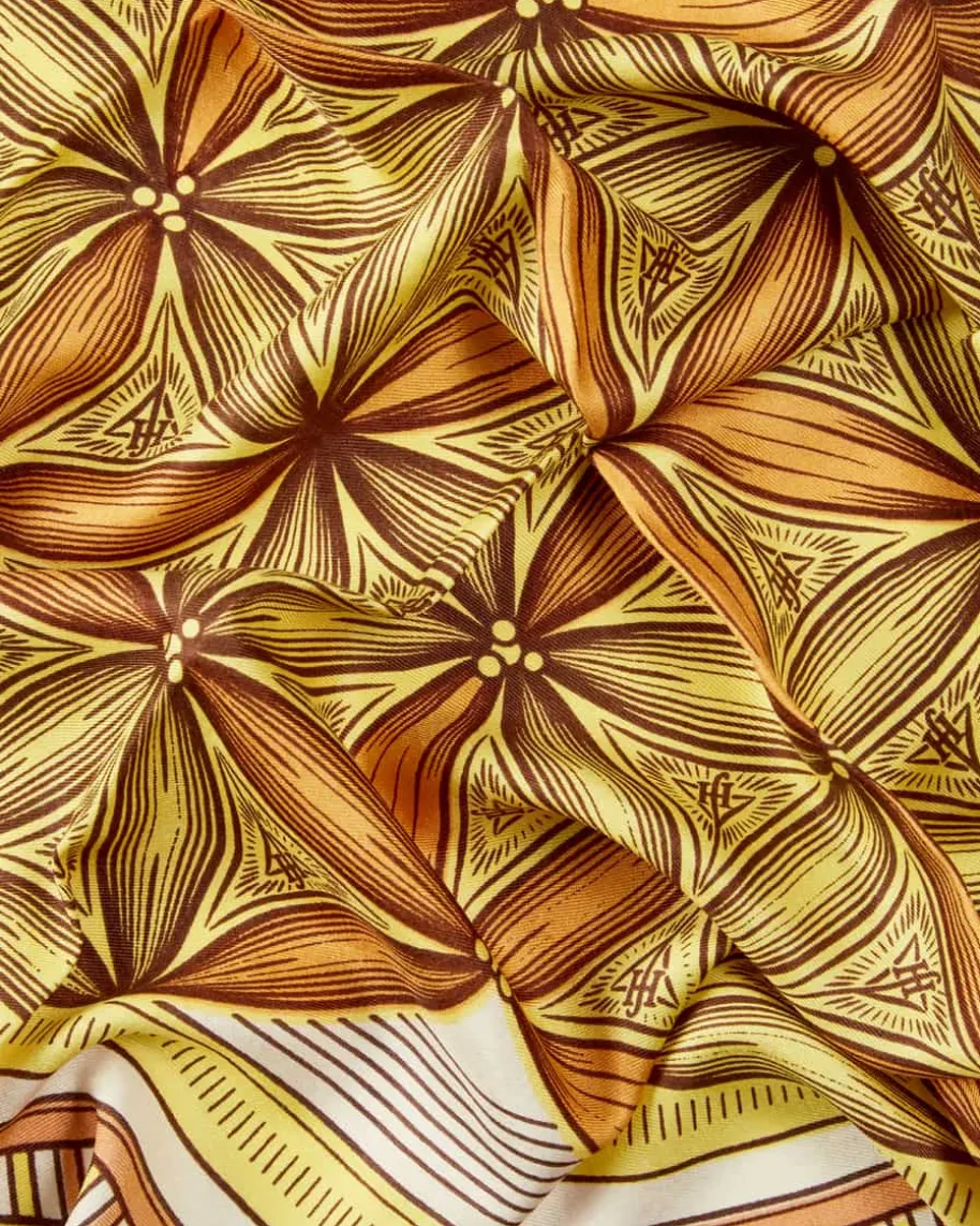 Flower of Life Seidentuch